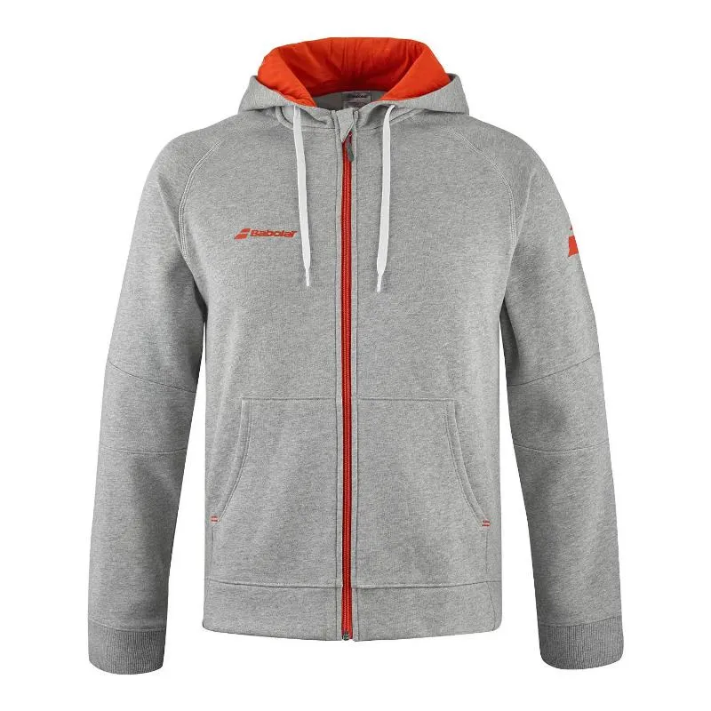 Chaqueta Babolat Exercise Gris Jaspeado