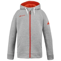 Chaqueta Babolat Exercise Gris Jaspeado Junior