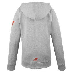 Chaqueta Babolat Exercise Gris Jaspeado Junior