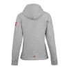Chaqueta Babolat Exercise Gris Jaspeado Mujer