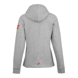 Chaqueta Babolat Exercise Gris Jaspeado Mujer