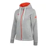 Chaqueta Babolat Exercise Gris Jaspeado Mujer