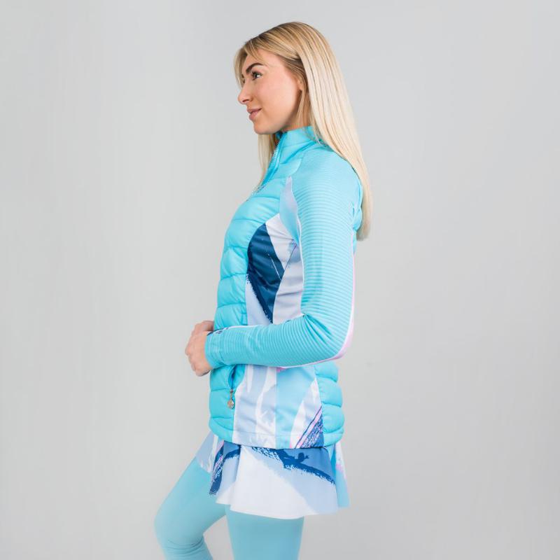 Chaqueta Down Bidi Badu Dania Blanco Aqua - Barata Oferta Outlet