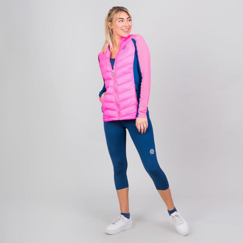 Chaqueta Down Bidi Badu Dania Rosa Azul Oscuro - Barata Oferta Outlet