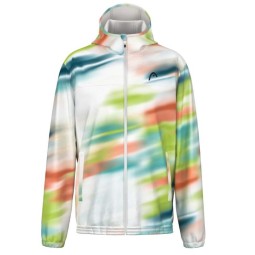 Head Blur Print Women''s Jacket