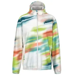 Head Blur Print Women's Jacket