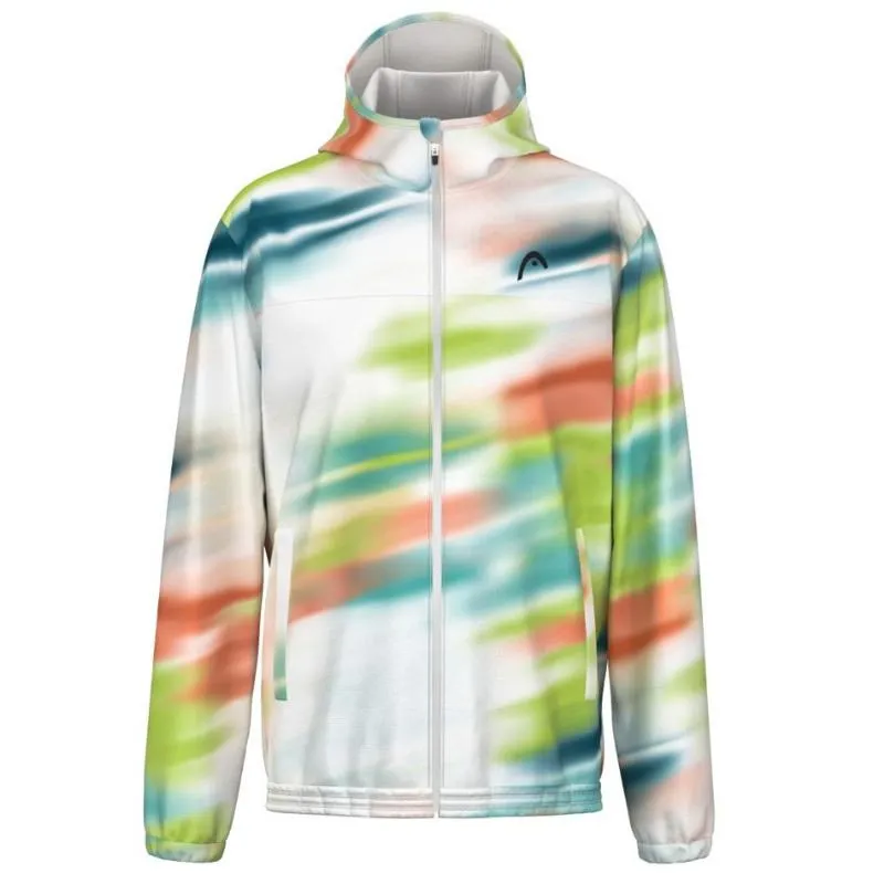 Head Blur Print Women's Jacket