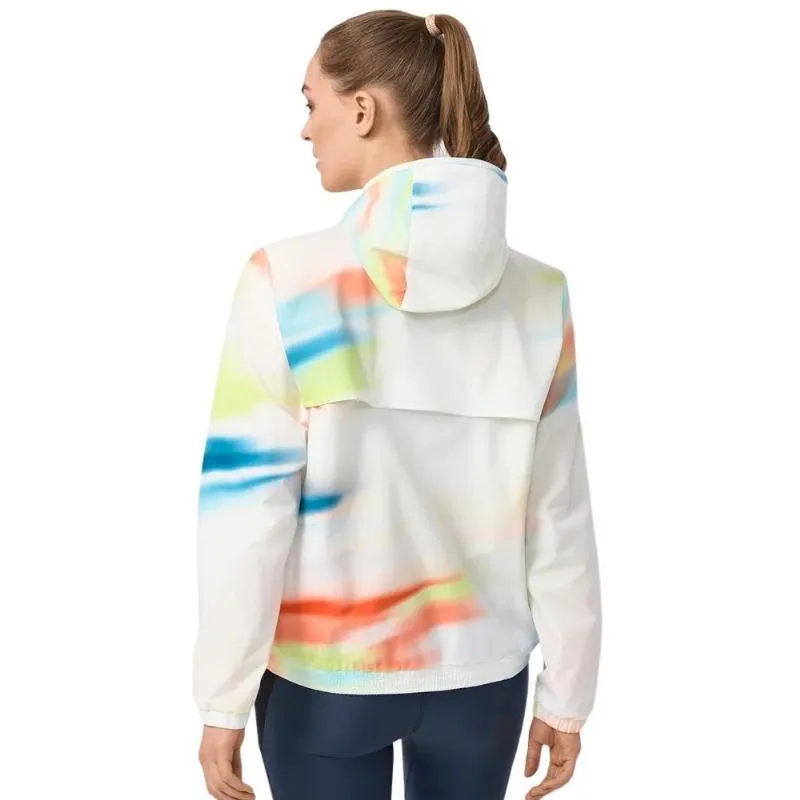 Head Blur Print Women's Jacket
