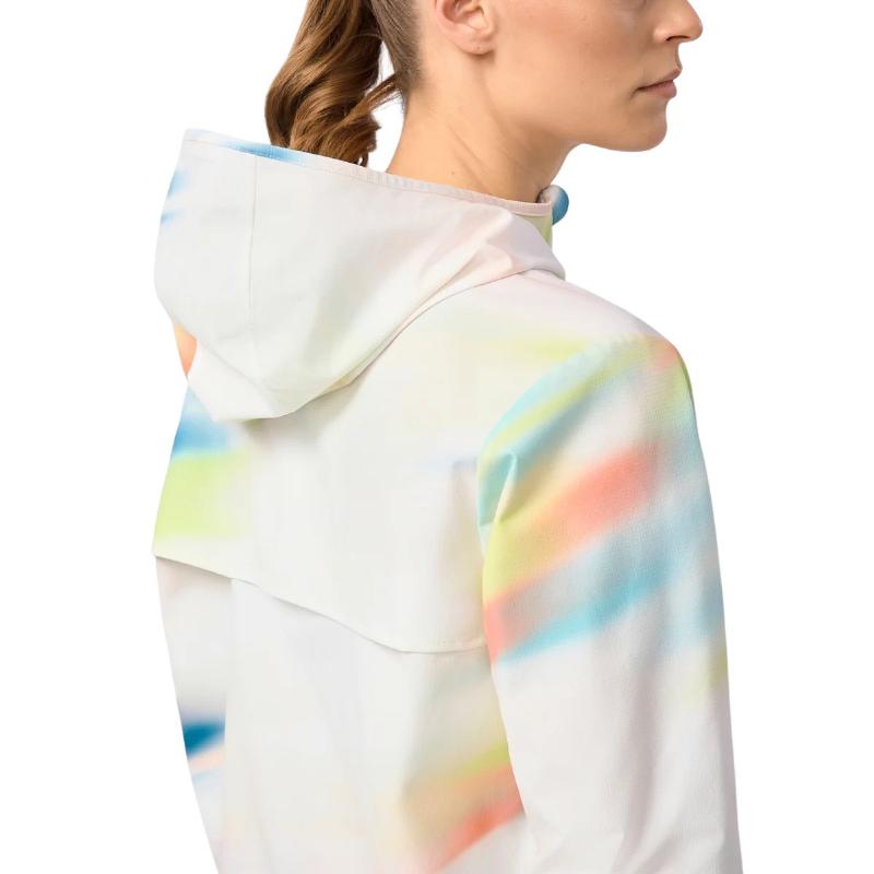 Head Blur Print Women''s Jacket