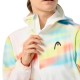 Head Blur Print Women''s Jacket