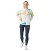 Head Blur Print Women's Jacket