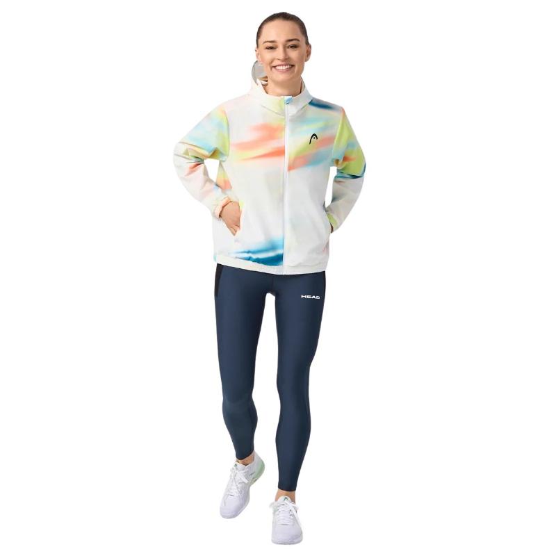 Head Blur Print Women''s Jacket