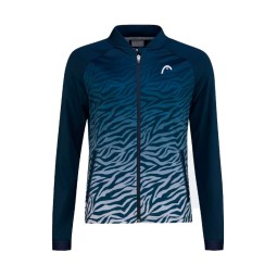 Dark Blue Head Breaker Jacket Women''s Print
