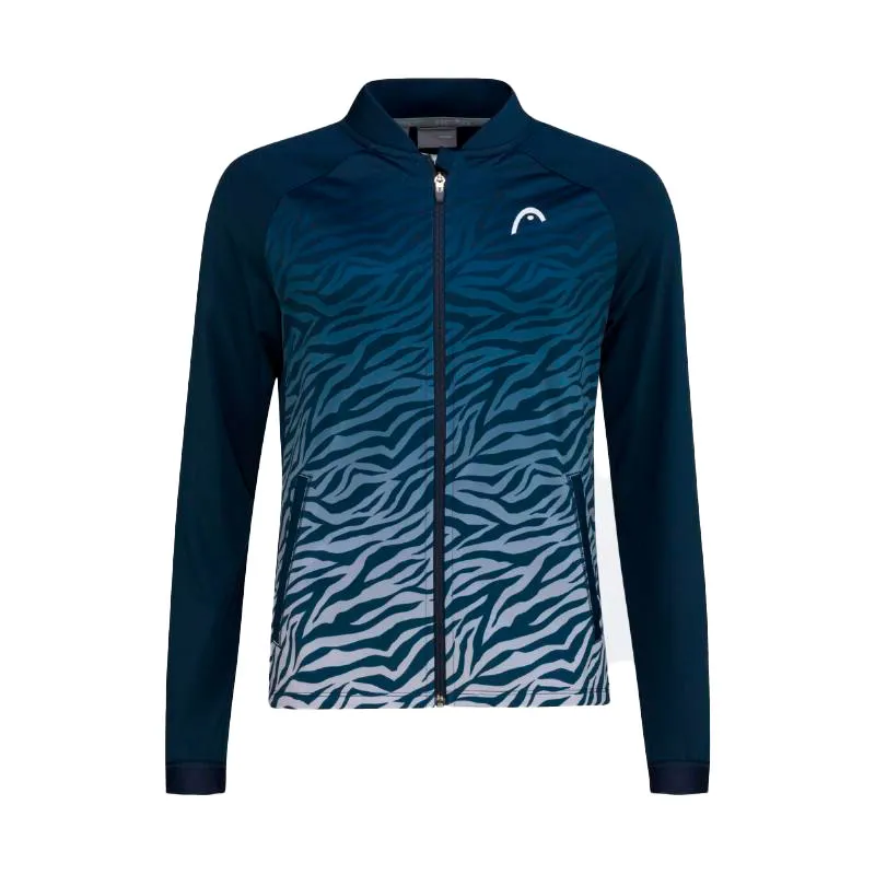 Dark Blue Head Breaker Jacket Women's Print