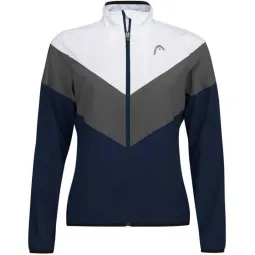 Head Club 22 Navy Blue White Women's Jacket