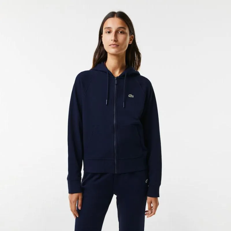 Women's Navy Blue Lacoste Jacket