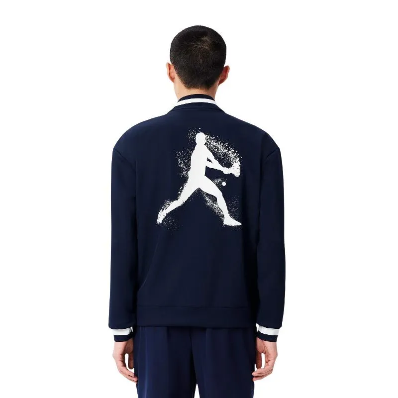 Lacoste Novak Djokovic Navy Blue Jacket