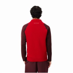 Lacoste Novak Djokovic Burgundy Jacket