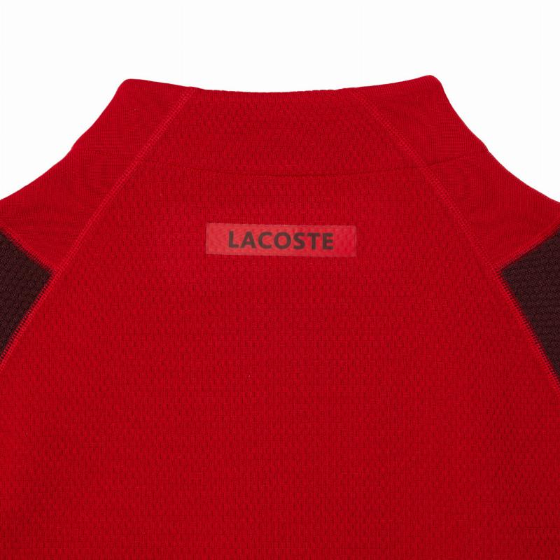 Lacoste Novak Djokovic Burgundy Jacket