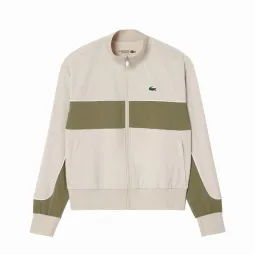 Lacoste Ultra Dry Jacket Grey Khaki Green Women