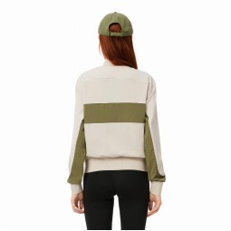 Lacoste Ultra Dry Jacket Grey Khaki Green Women
