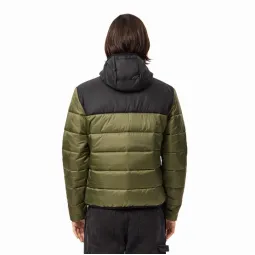 Lacoste Khaki Green Black Jacket