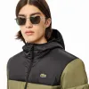 Lacoste Khaki Green Black Jacket