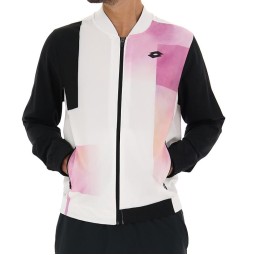 Chaqueta Lotto Top Ten III Blanco Print