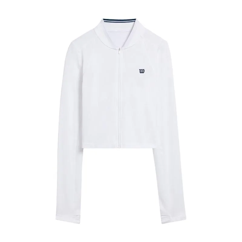 Wilson All Day Full Zip White Women''''s Jacket