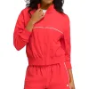 Chaqueta Wilson Team Woven Rojo Mujer