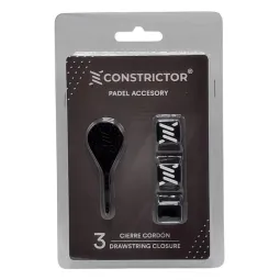 Black Constrictor Cord Closure 3 Units