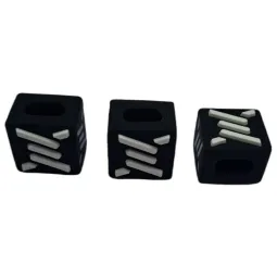 Black Constrictor Cord Closure 3 Units