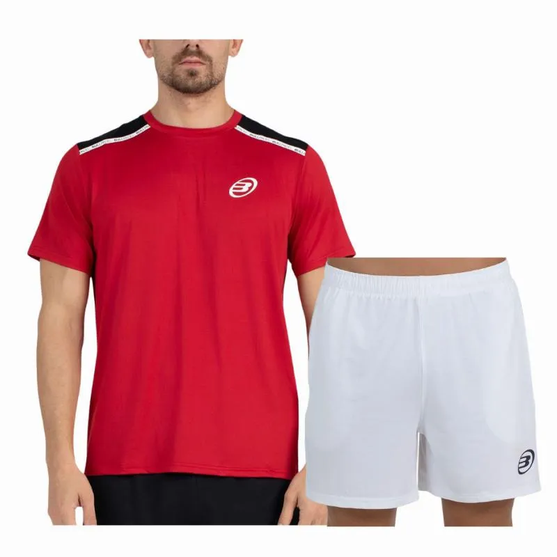 Bullpadel Adventure Performance Cherry White Set