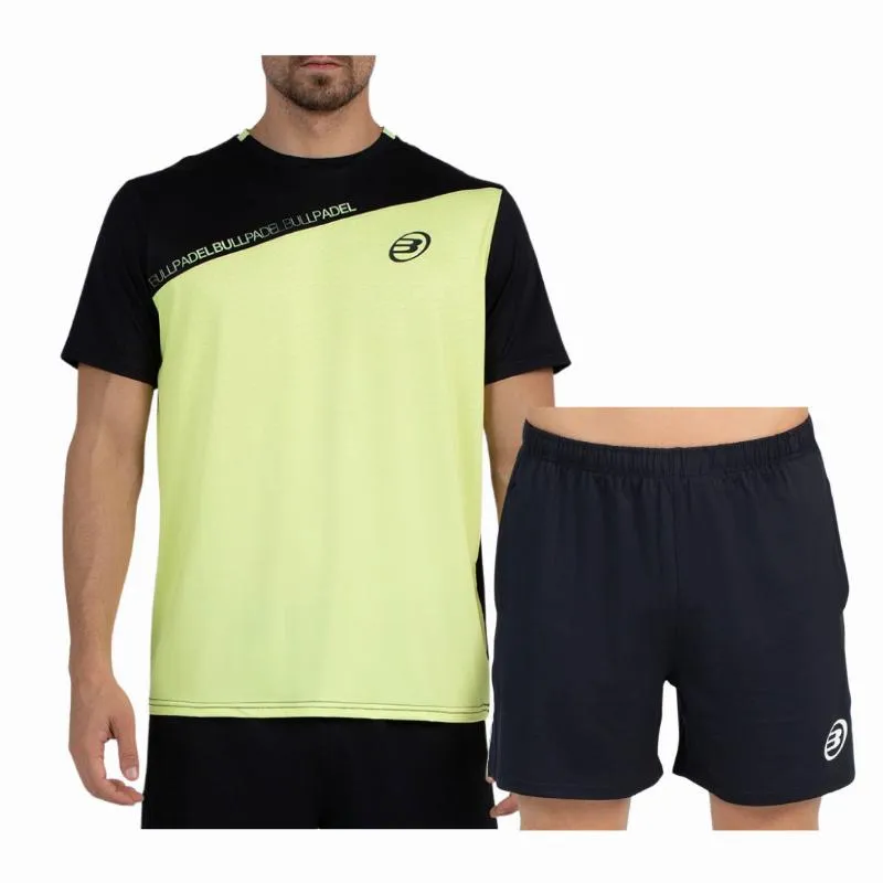 Bullpadel Summit Performance Yellow Black Set