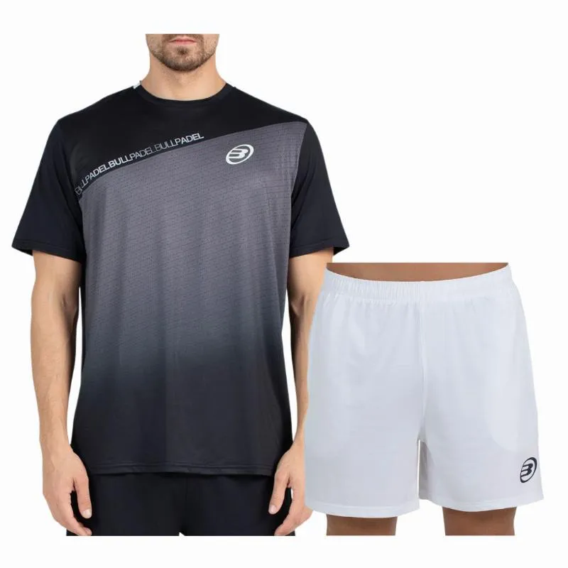 Bullpadel Summit Performance Black White Set