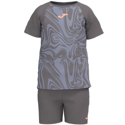 Joma Camp Gray Blue Junior Set