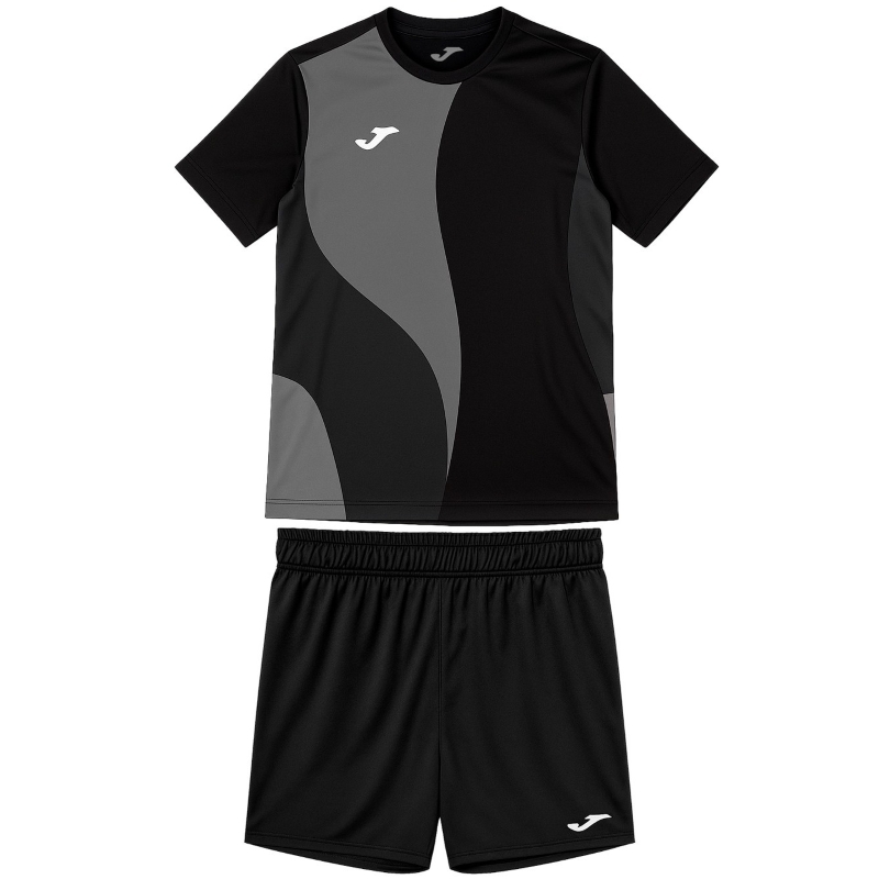 Joma Camp Black Gray Junior Set