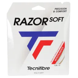 Cordaje 12m Tecnifibre Razor Soft 1,25mm Blanco