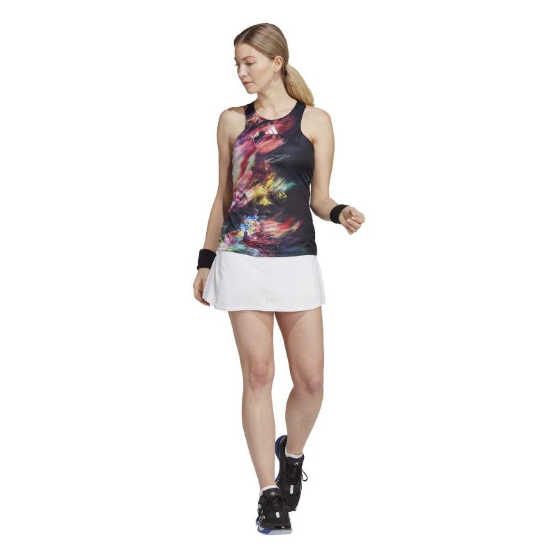 Falda Adidas Match Blanco Negro - Barata Oferta Outlet