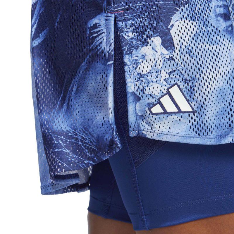 Falda Adidas Melbourne Azul Blanco - Barata Oferta Outlet