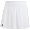 Adidas Pleated Aeroready Pro Black White Skirt