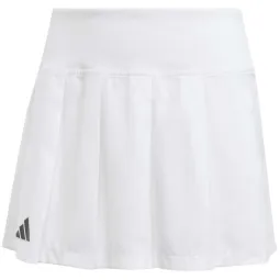 Adidas Pleated Aeroready Pro Black White Skirt
