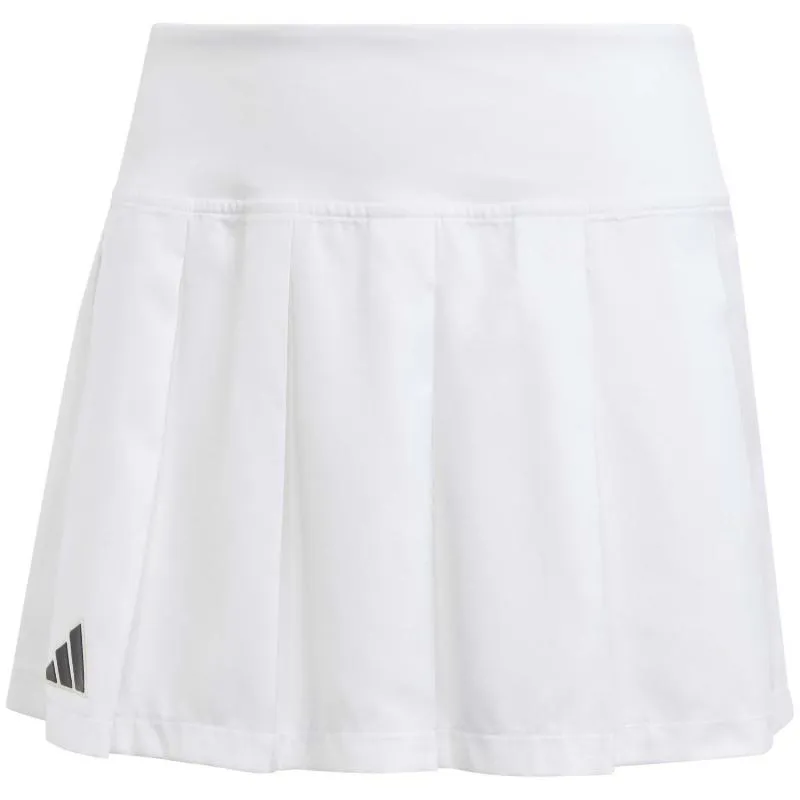 Adidas Pleated Aeroready Pro Black White Skirt