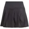 Adidas Pleated Aeroready Pro Black Lime Skirt