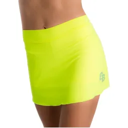 Basic Straight Fluorescent Yellow BB Skirt