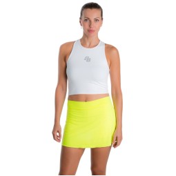 Basic Straight Fluorescent Yellow BB Skirt
