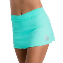 Basic Straight BB Skirt Water Green