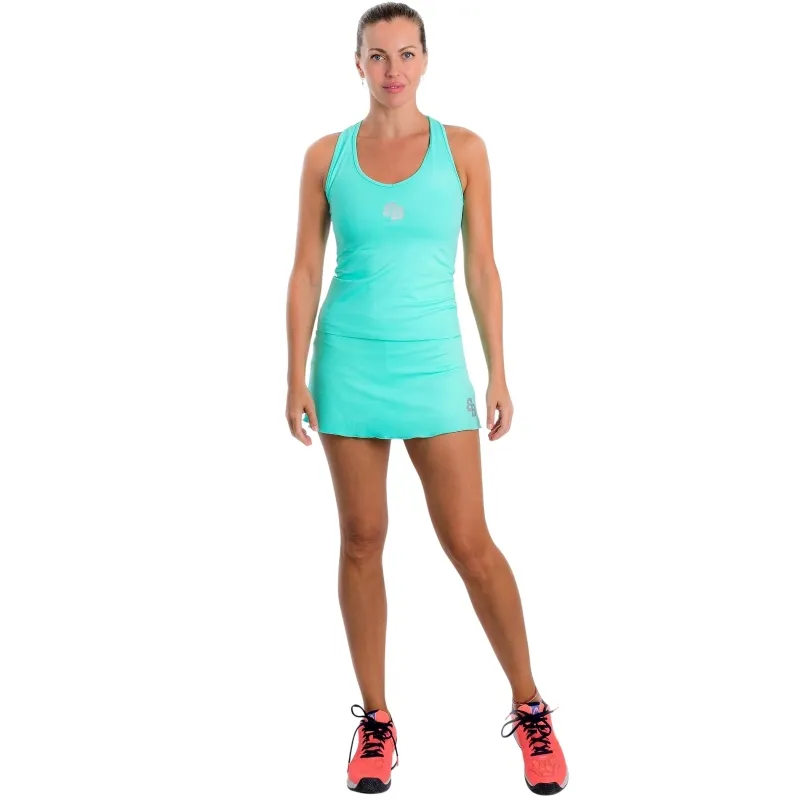 Basic Straight BB Skirt Water Green