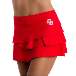 Falda BB Monaco Rojo
