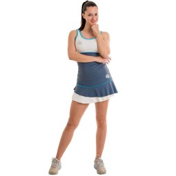 Falda BB Net Gris Denim